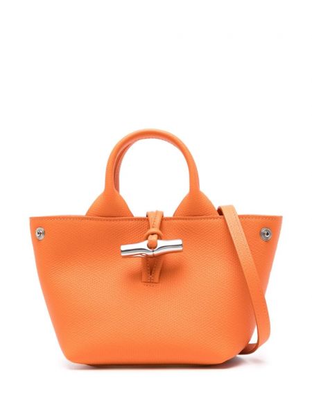 Mini laukku Longchamp oranssi