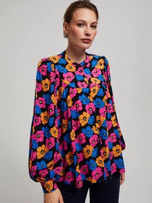 Košulja s cvjetnim printom Moodo