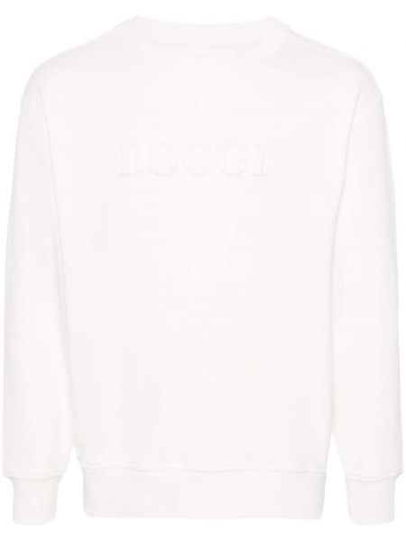 Jersey sweatshirt Boggi Milano weiß