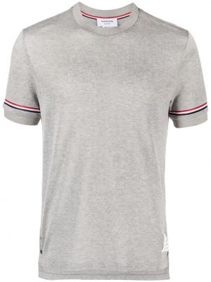 T-shirt avec manches courtes Thom Browne gris