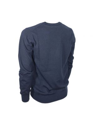 Jersey de lana de tela jersey casual Aeronautica Militare azul