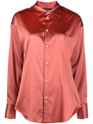Camicia di raso Dsquared2 rosa