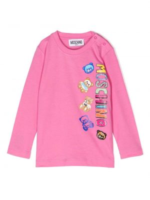 T-shirt for piger Moschino Kids