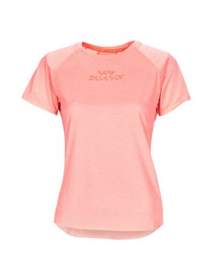 Corsa t-shirt con stampa a maniche corte New Balance rosa