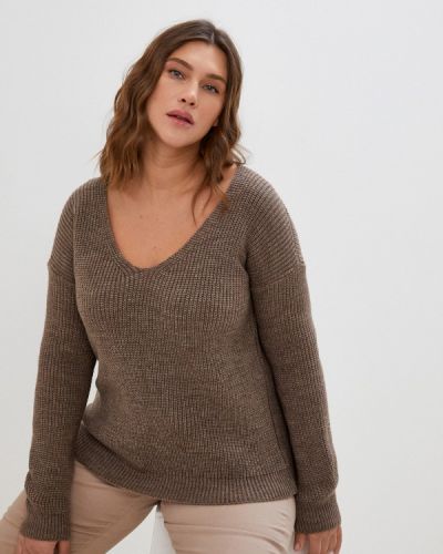 Пуловер Iglena коричневый