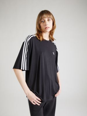 Relaxed fit dryžuotas marškinėliai oversize Adidas Originals