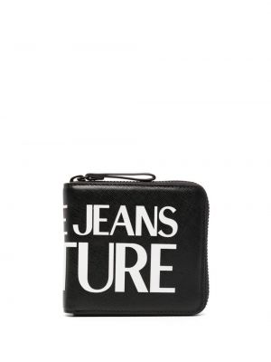 Peňaženka na zips s potlačou Versace Jeans Couture