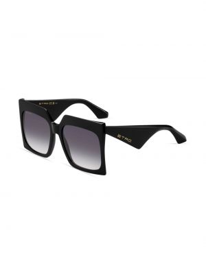 Oversized sluneční brýle Etro černé