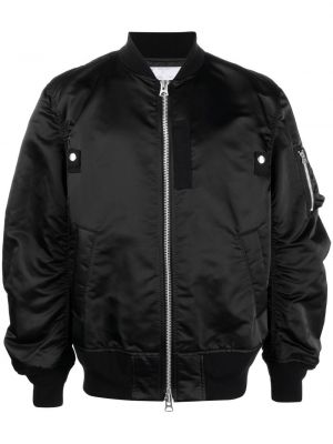 Bomber jaka Sacai melns