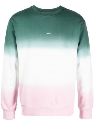 Stripete sweatshirt A.p.c. rosa