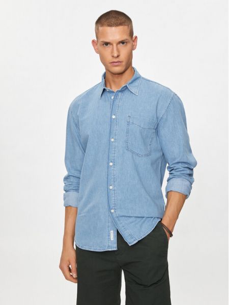 Koszula jeansowa Marc O'polo niebieska