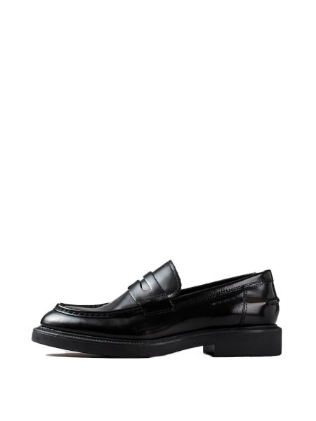 Кожаные мокасины на каблуке Vagabond Shoemakers черные