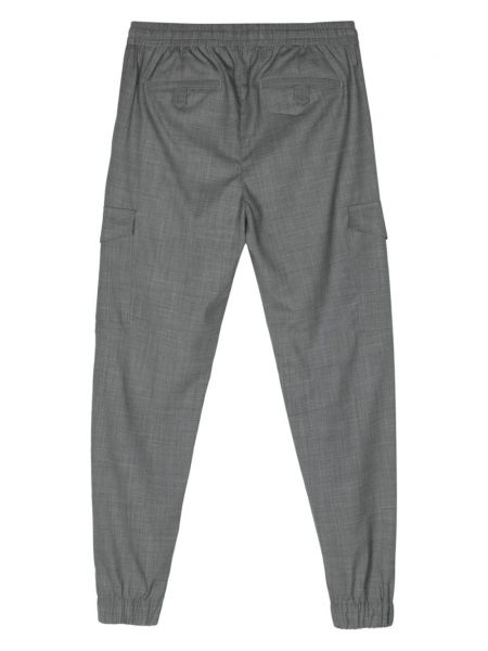 Pantalon cargo en laine Pt Torino gris