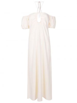Biała sukienka długa Nk