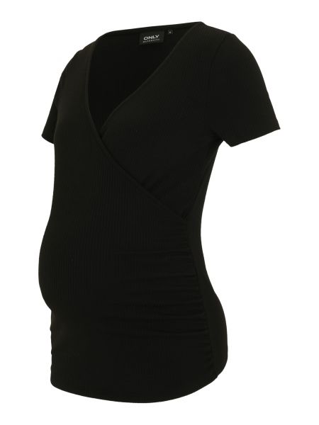 T-shirt Only Maternity nero