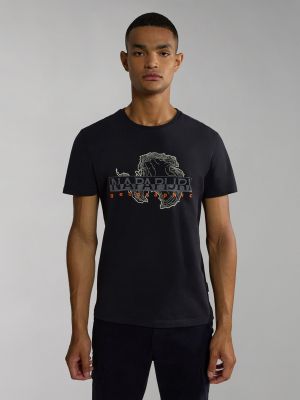 Тениска Napapijri черно