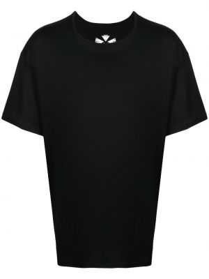 Raštuotas marškinėliai Acronym juoda