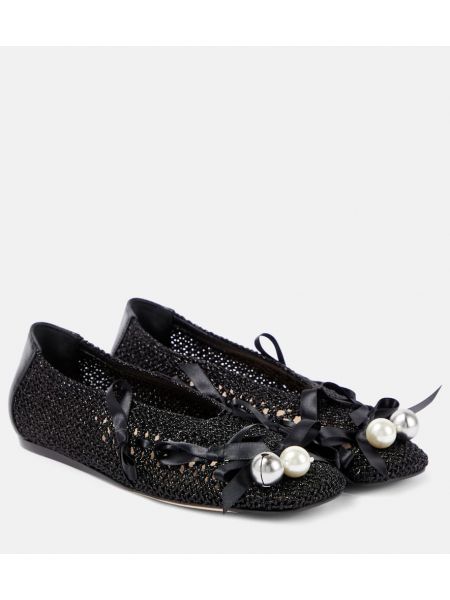 Balerina cipők Simone Rocha fekete