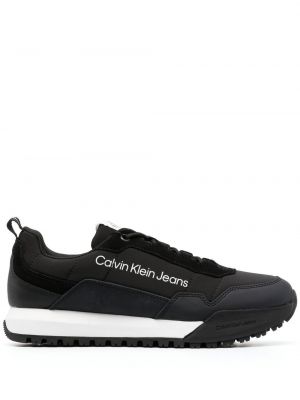 Trykt sneakers Calvin Klein Jeans svart