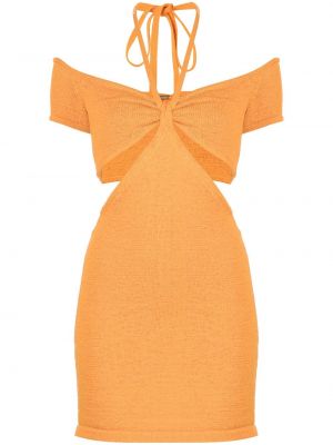 Strikket dress Cult Gaia oransje