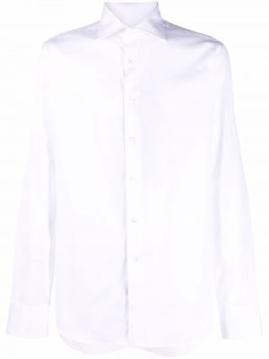 Camisa manga larga Canali blanco