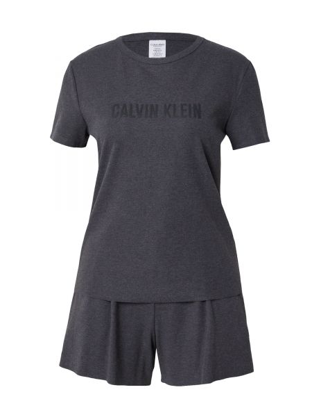 Kratke hlače s melange uzorkom Calvin Klein Underwear siva
