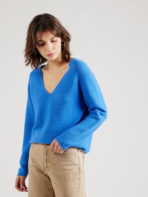 Пуловер S.oliver синьо