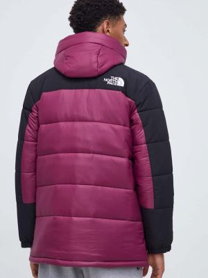 Téli kabát The North Face borvörös