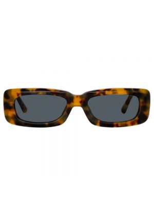 Okulary przeciwsłoneczne The Attico brązowe