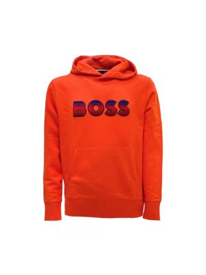 Hoodie Boss orange