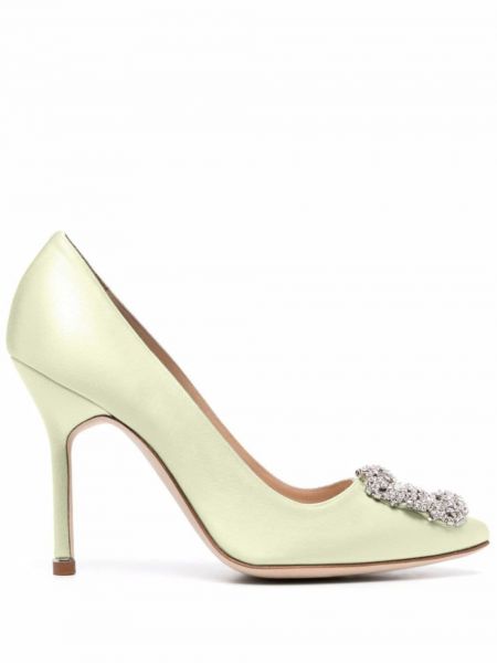 Pumps Manolo Blahnik grøn