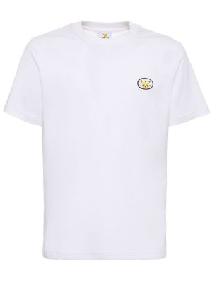 Camiseta de algodón A.p.c. blanco