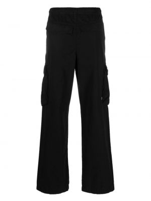 „cargo“ stiliaus kelnės su kišenėmis Wood Wood juoda