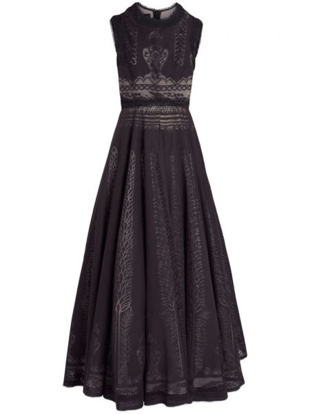 Μάξι φόρεμα Giambattista Valli μαύρο