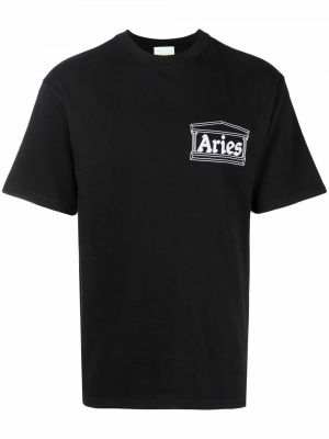 T-shirt Aries svart