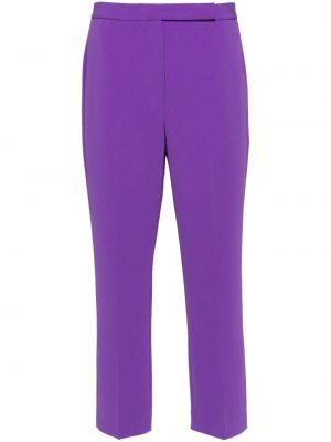 Slim fit hlače Theory vijolična