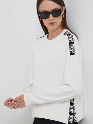 Sweter Dkny beżowy