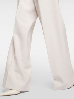 Pantalones de lana Dorothee Schumacher beige