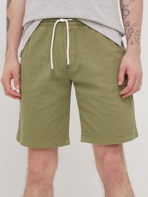 Kratke hlače od tkanine Tom Tailor zelena