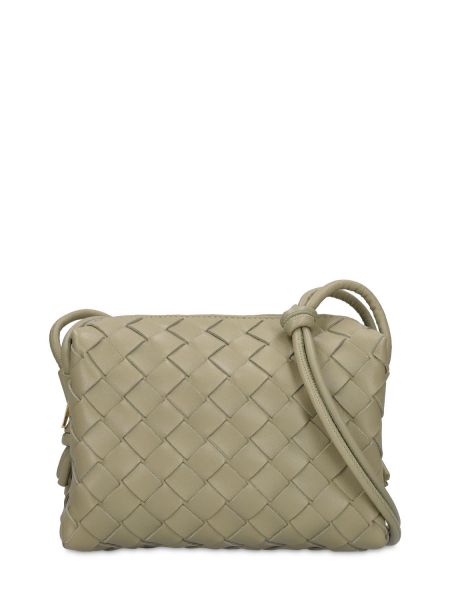 Bolsa de hombro de cuero Bottega Veneta