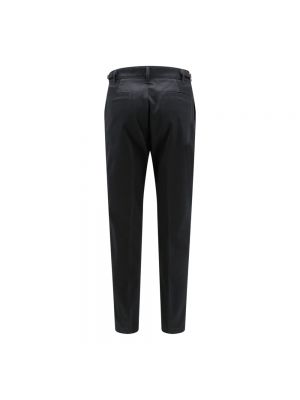 Pantalones chinos de algodón Versace negro