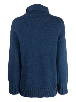 Sweter z kaszmiru Pringle Of Scotland niebieski