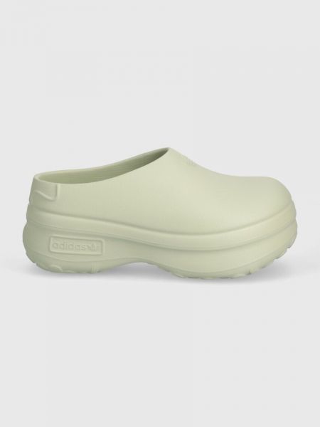 Cipele s platformom Adidas Originals zelena