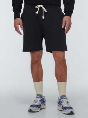 Jersey shorts aus baumwoll Acne Studios schwarz