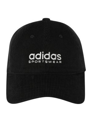 Kapa iz rebrastega žameta Adidas Sportswear