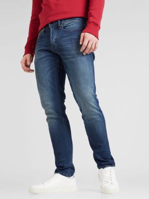 Jeans skinny Denham bleu
