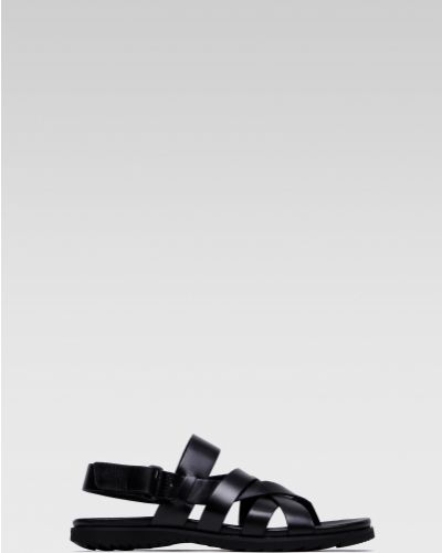 Kožené sandály Gino Rossi černé
