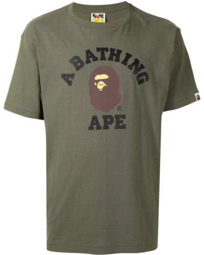 Camiseta A Bathing Ape® verde