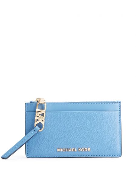 Nahka pieni lompakko Michael Kors sininen