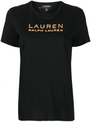 T-shirt Lauren Ralph Lauren svart